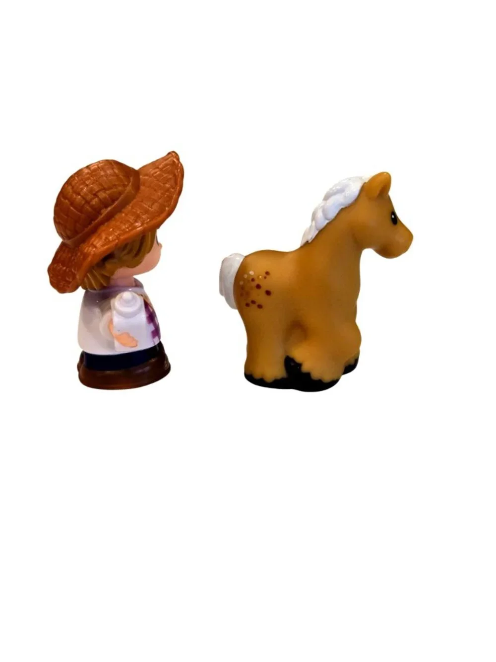 Fisher-Price Little People Farmer Melodee & Pony Horse Farm Figures